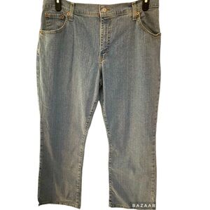 EUC Levi’s 550 Jeans, Light Wash, Denim, Relaxed Fit, Bootcut, Sz 14, Classic​